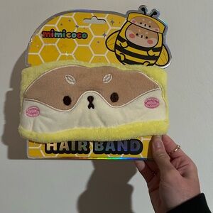 Mimicoco Bear Bee Design Hair Band